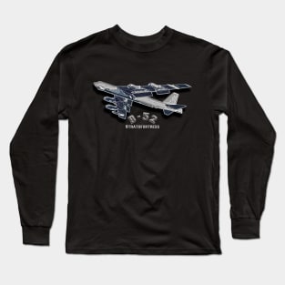 B52 Stratofortress American Bomber Long Sleeve T-Shirt